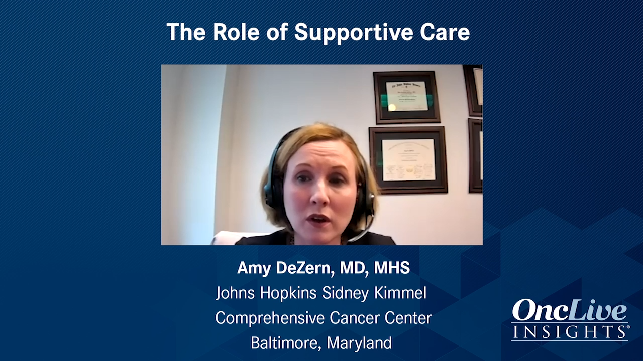 The Role of Supportive Care 