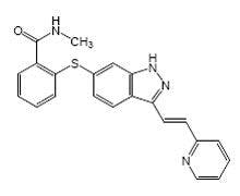 axitinib molecular structure