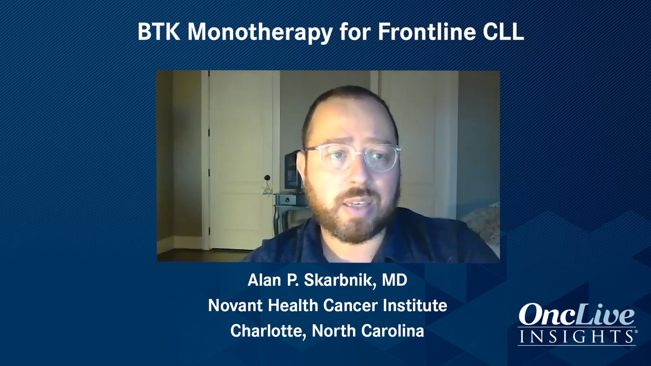BTK Monotherapy for Frontline CLL