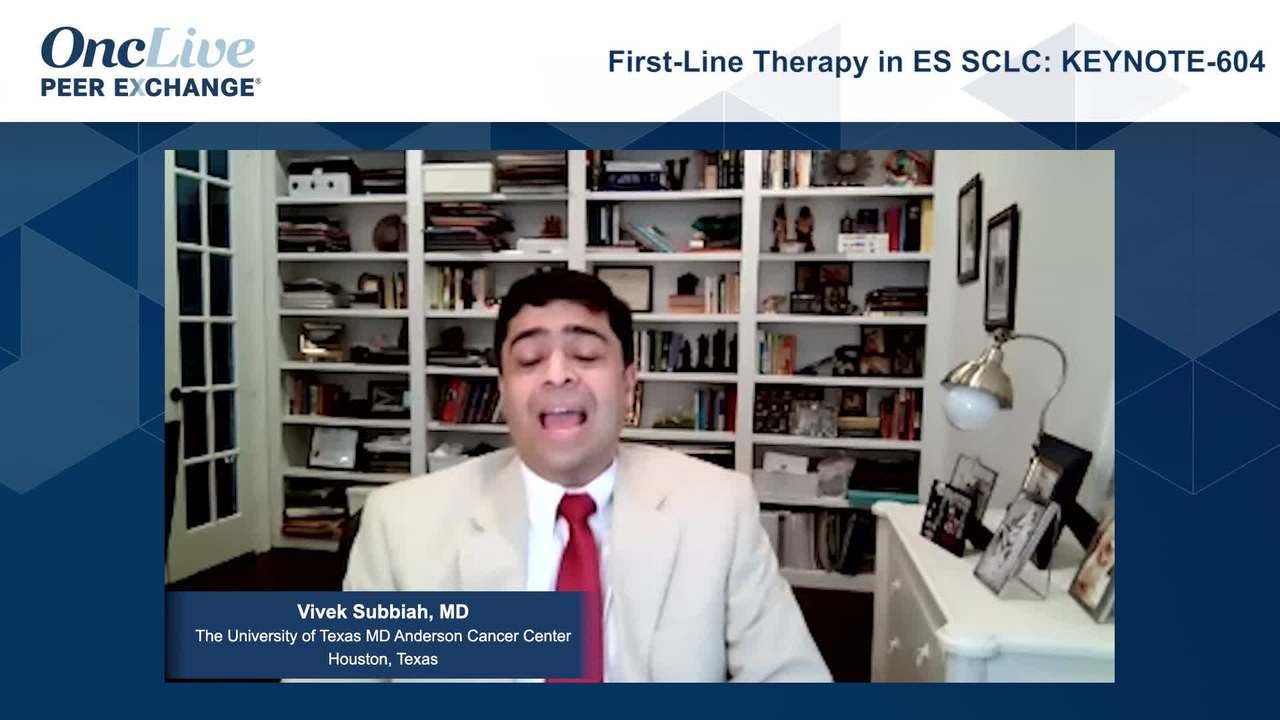 First-Line Therapy in ES SCLS: KEYNOTE-604