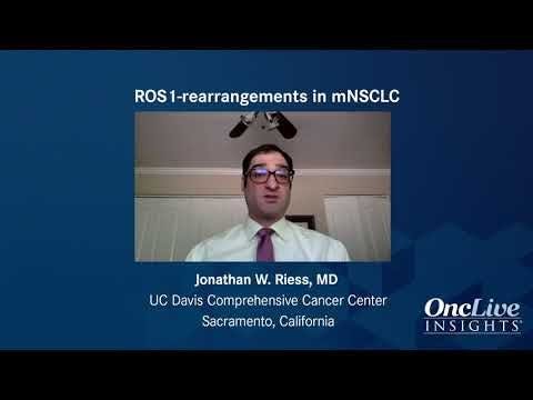 ROS1 Rearrangements in mNSCLC