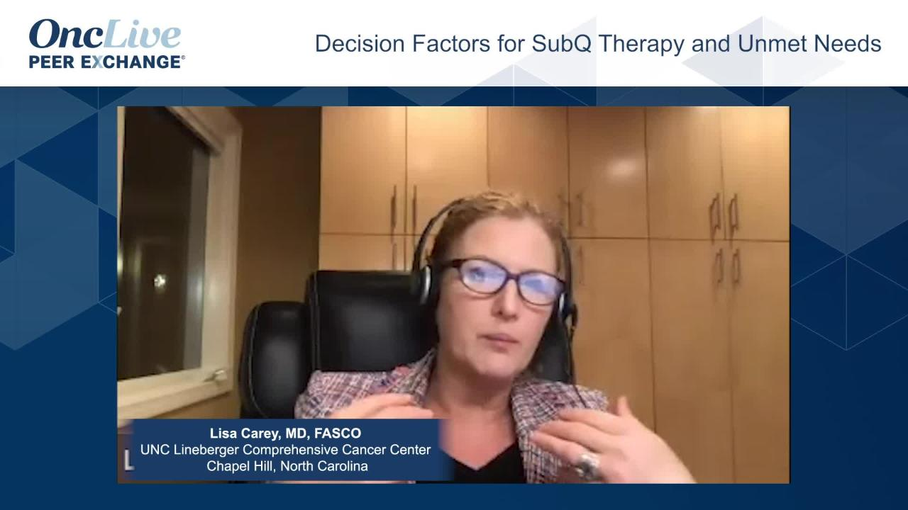 Decision Factors for SubQ Therapy and Unmet Needs  