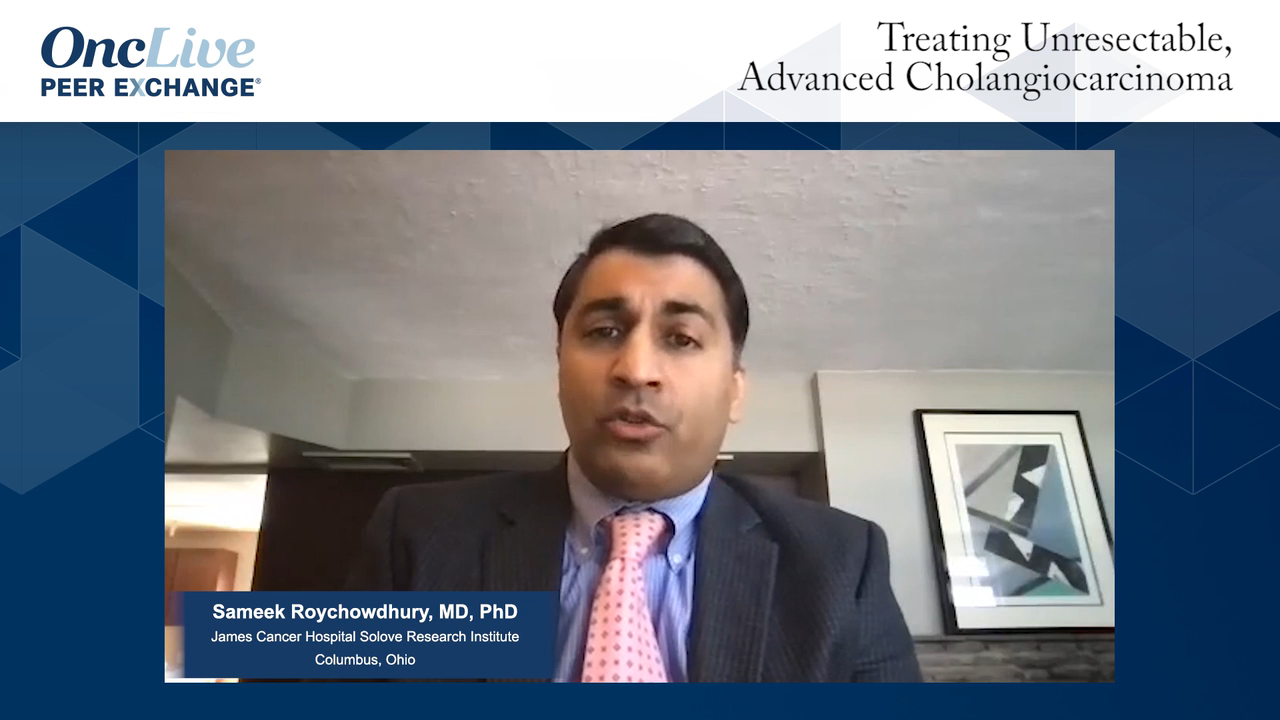 Treating Unresectable, Advanced Cholangiocarcinoma