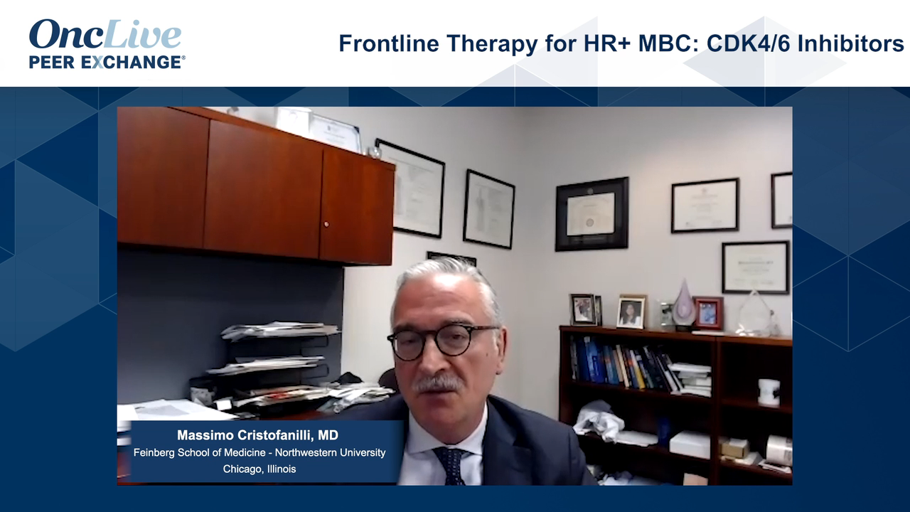 Frontline Therapy for HR+ MBC: CDK4/6 Inhibitors