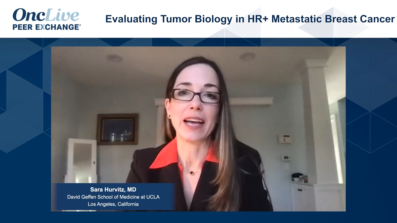 Evaluating Tumor Biology in HR+ Metastatic Breast Cancer