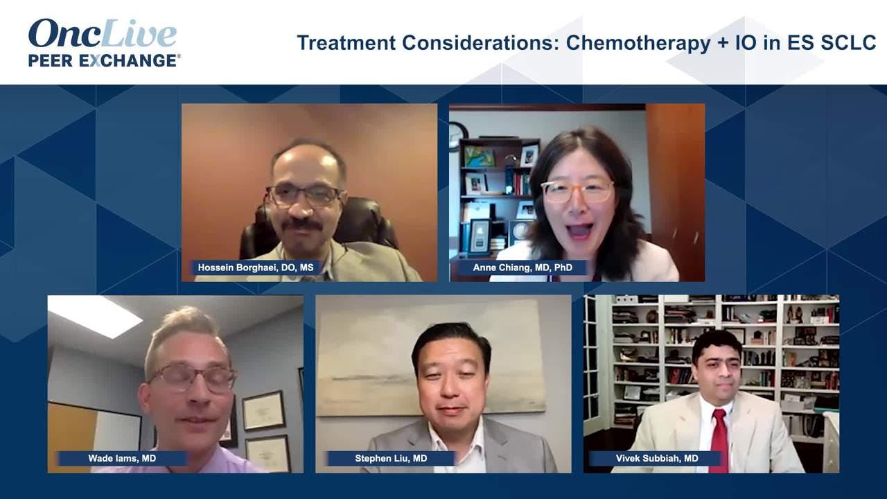 Treatment Considerations: Chemotherapy + IO in ES SCLC