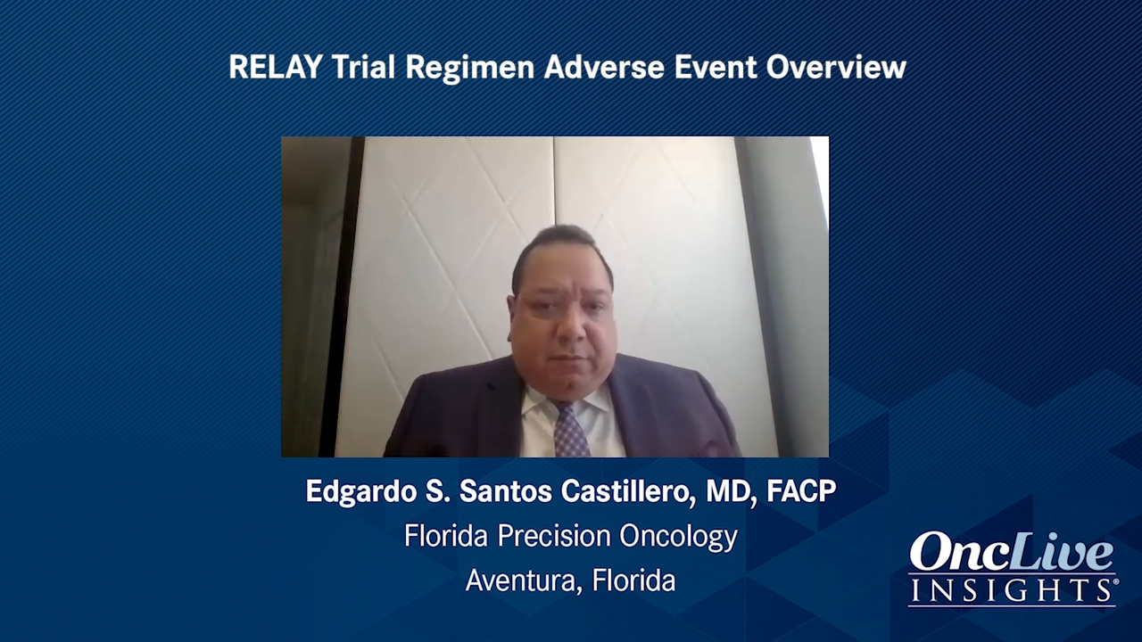 RELAY Trial Regimen Adverse-Event Overview