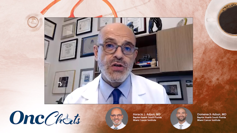 In this third episode of OncChats: Mapping Progress Made in Pancreatic Cancer Surgery, Horacio J. Asbun, MD, and Domenech Asbun, MD, underscore the need for utilizing a multidisciplinary approach to determine the optimal care plan for each patient with pancreatic cancer.