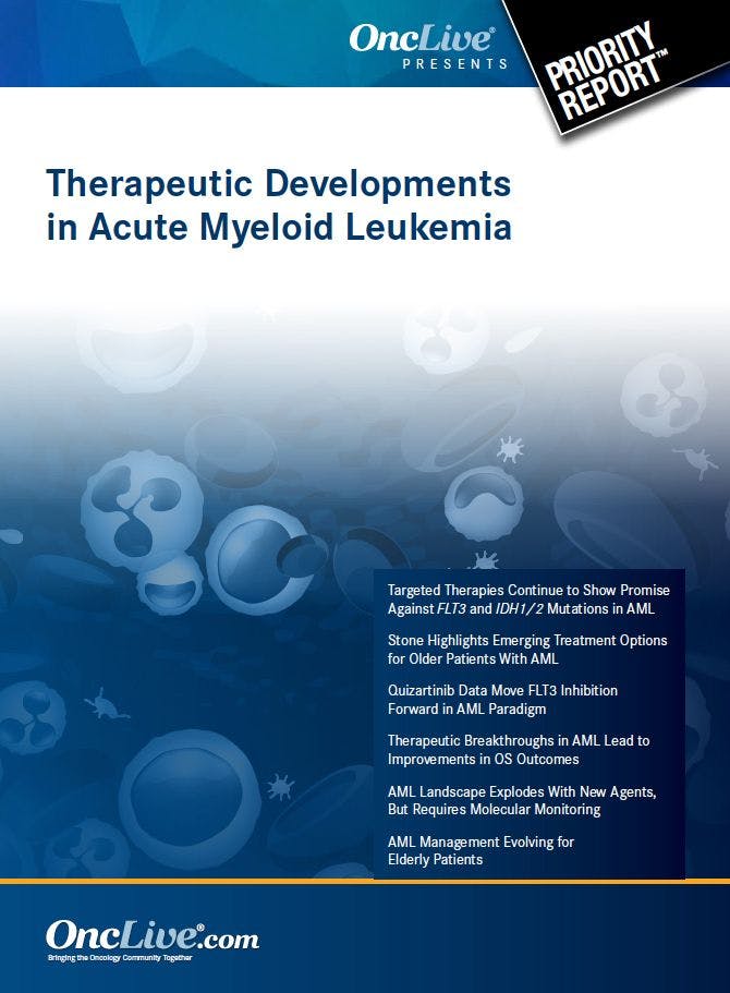 Therapeutic Developments in Acute Myeloid Leukemia