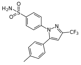 Celecoxib molecule