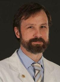 Matthew Steliga, MD, associate professor of surgery, surgical oncologist, Winthrop P. Rockefeller Cancer Institute, University of Arkansas