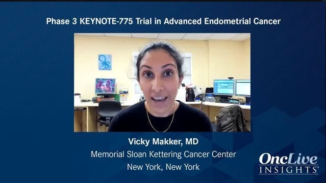Phase 3 KEYNOTE-775 Trial in Advanced Endometrial Cancer