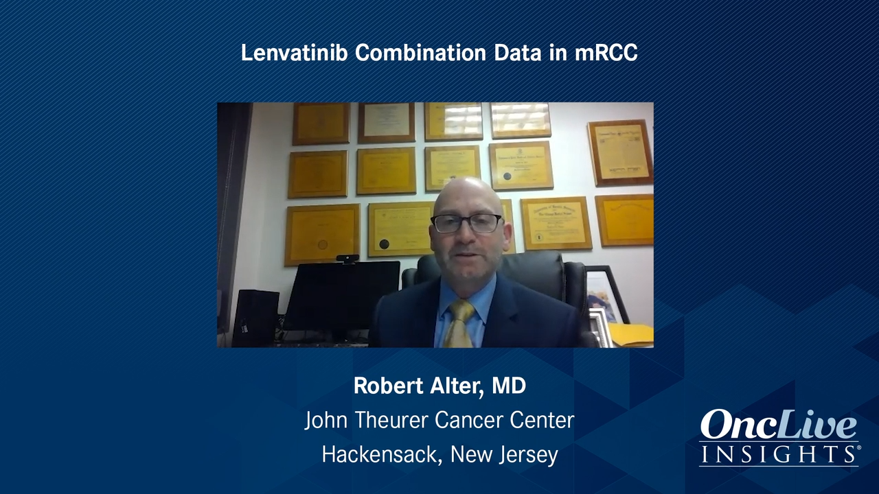 Lenvatinib Combination Data in mRCC