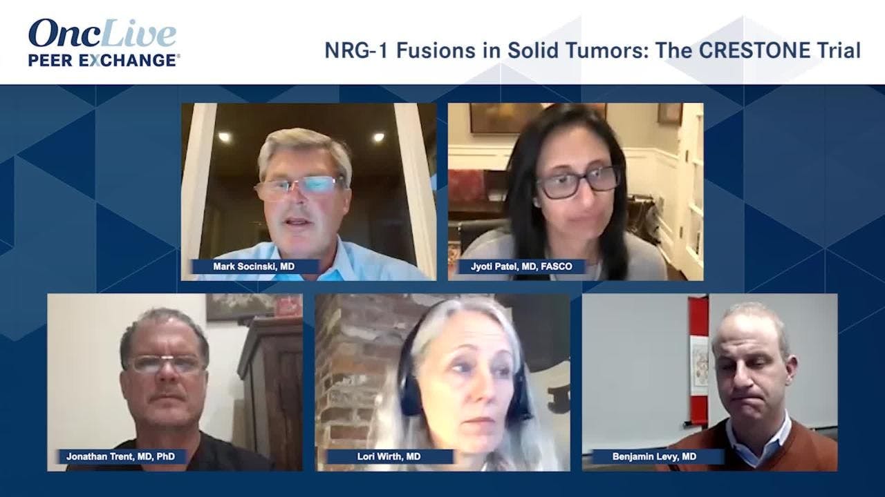 NRG1 Fusions in Solid Tumors: The CRESTONE Trial