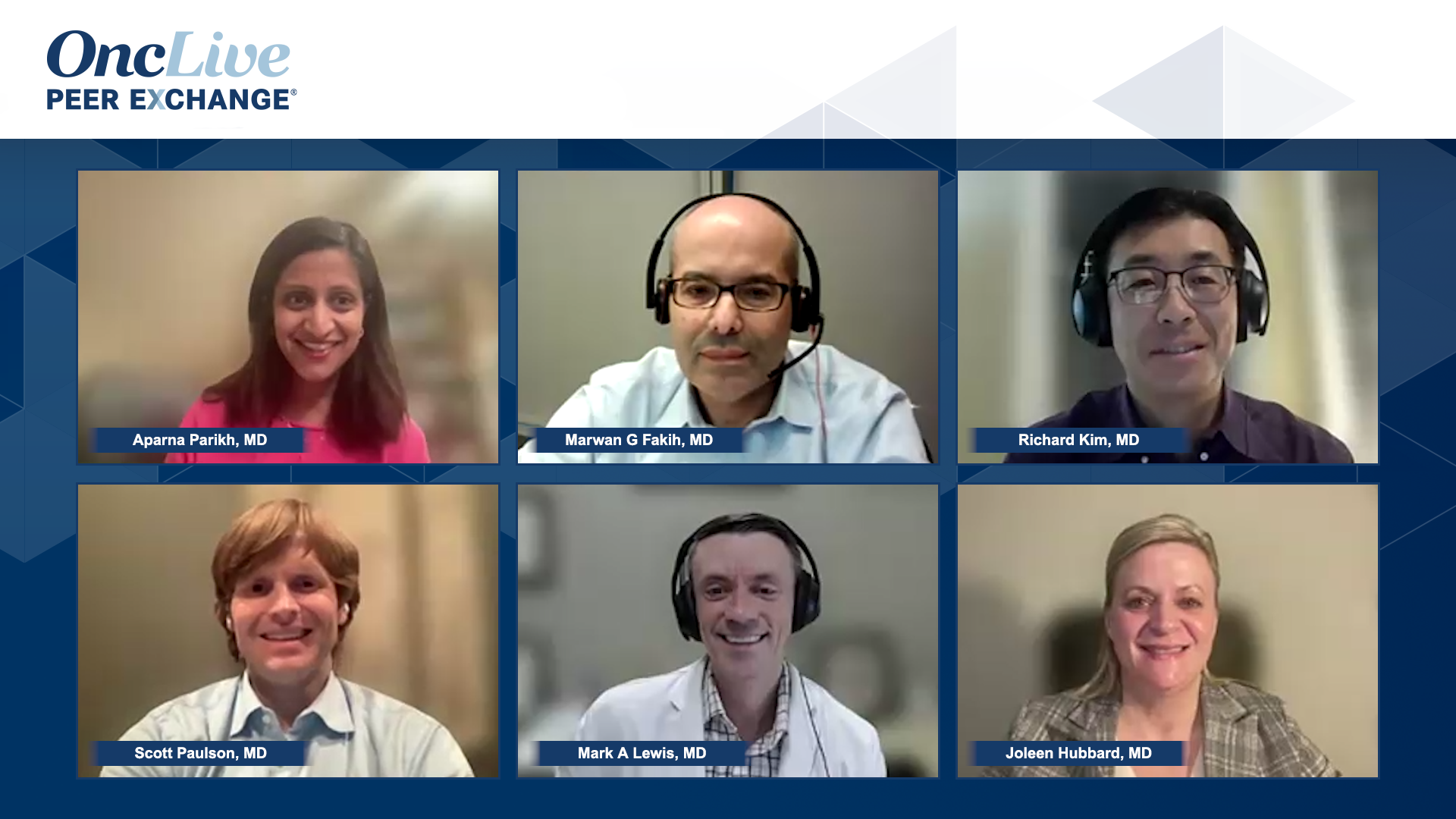 A panel of 6 experts on colorectal cancer