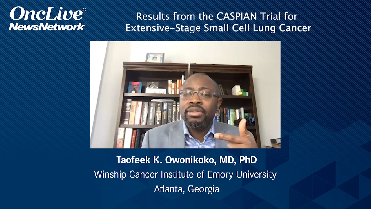 Results from the CASPIAN Trial for Extensive-Stage Small Cell Lung Cancer