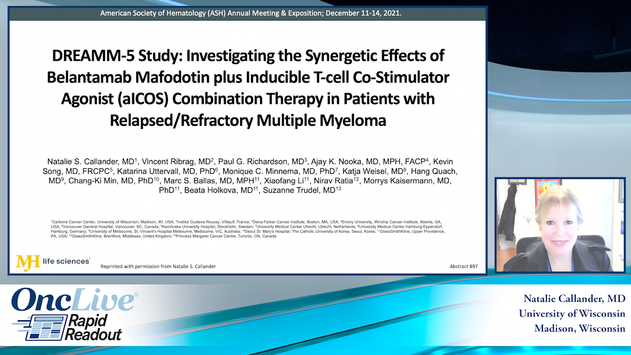 DREAMM-5 Study: Investigating the Synergetic Effects of Belantamab Mafodotin plus Inducible T-cell Co-Stimulator Agonist (aICOS) Combination Therapy in Patients with Relapsed/Refractory Multiple Myeloma