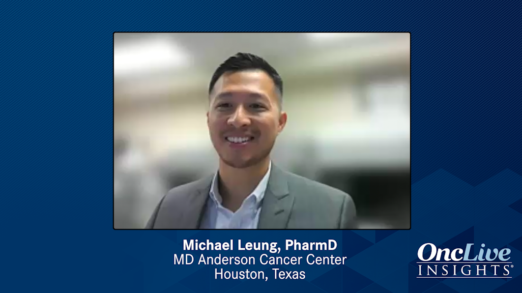 Michael Leung, PharmD, an expert on colorectal cancer