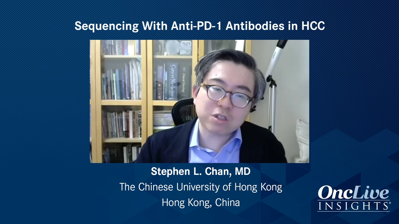 Sequencing With Anti-PD-1 Antibodies in HCC