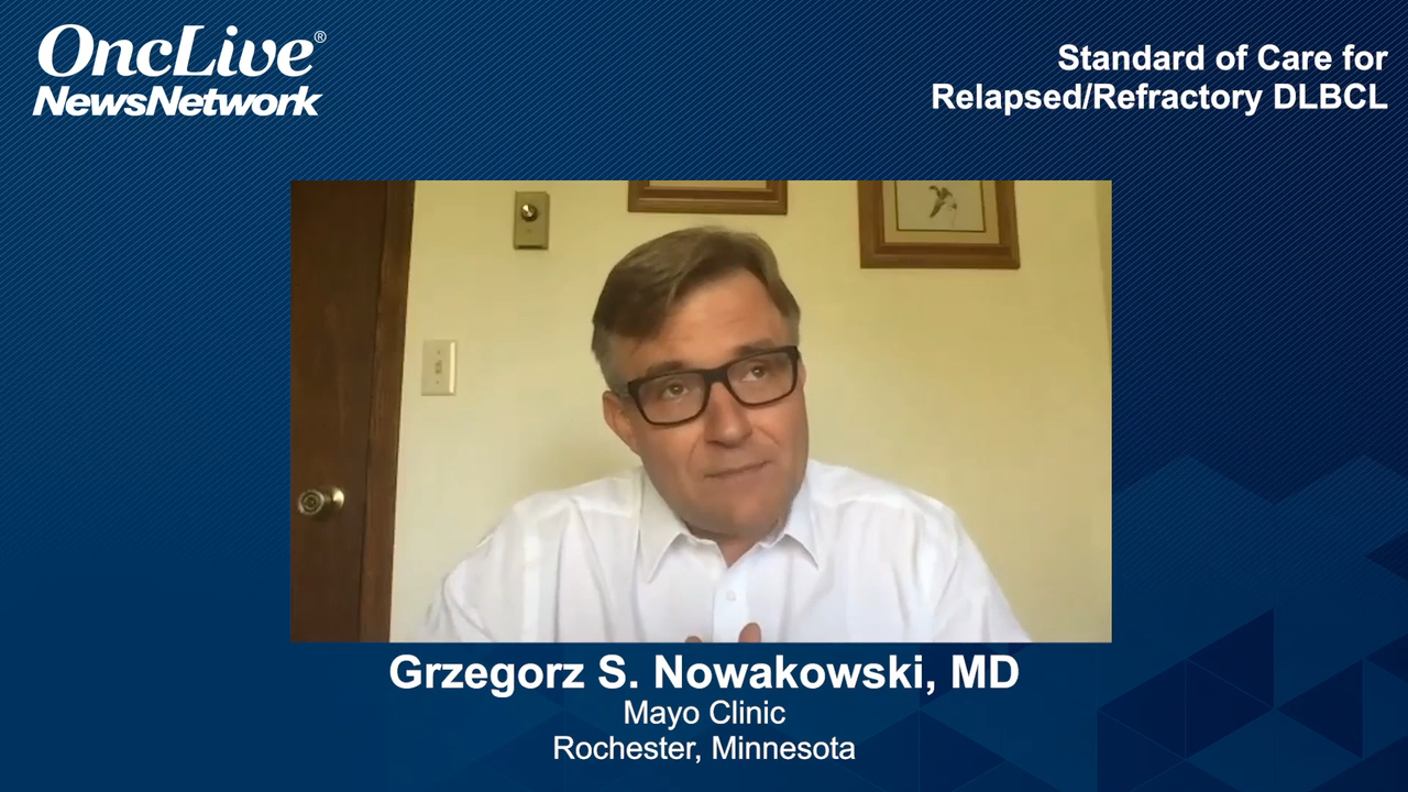 Standard of Care for Relapsed/Refractory DLBCL