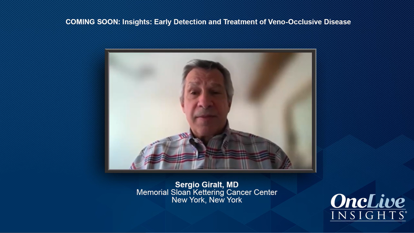 COMING SOON: Insights: Early Detection and Treatment of Veno-Occlusive Disease