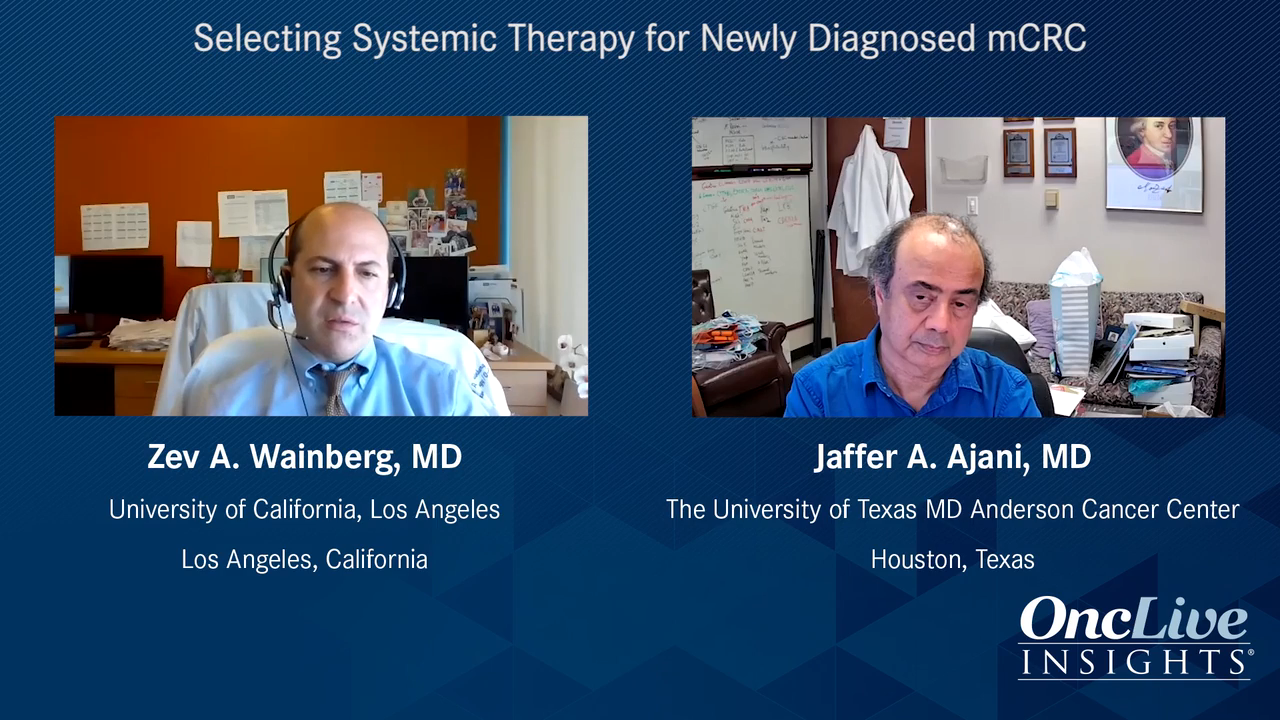 Selecting Systemic Therapy for Newly Diagnosed mCRC