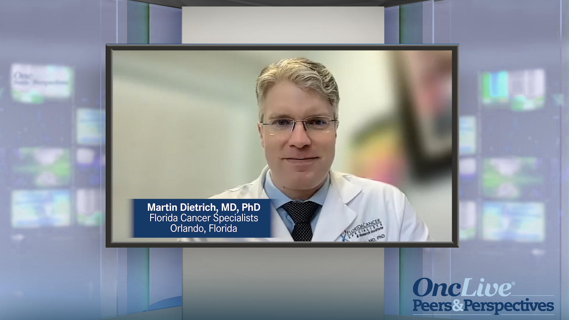 Martin Dietrich, MD, PhD, an expert on lung cancer
