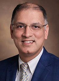 Madan Jagasia, MD, MBBS, chief medical officer, Translational Research and Interventional Oncology Research Program, George and Beverly Rawlings Directorship, professor of medicine, Vanderbilt-Ingram Cancer Center