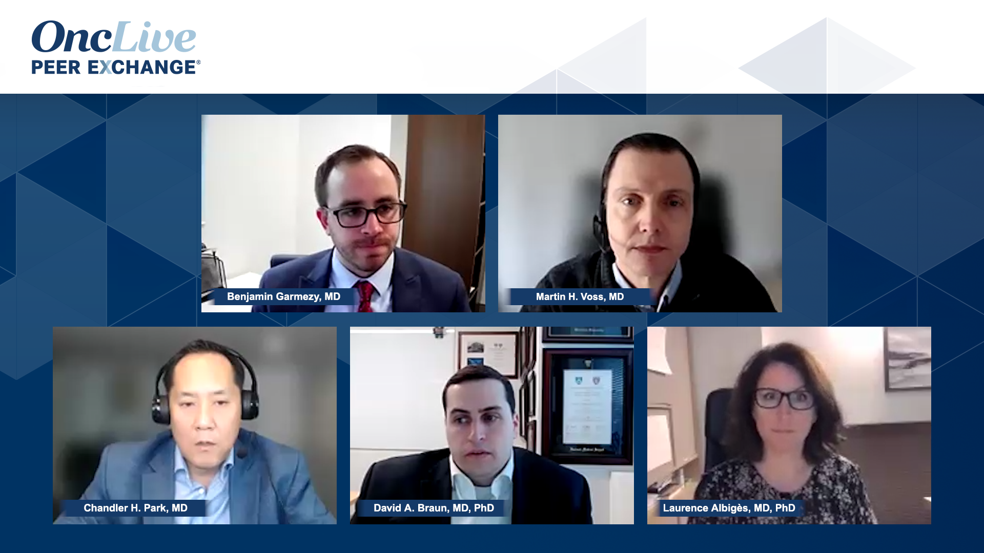 A panel of 5 experts on renal cell carcinoma