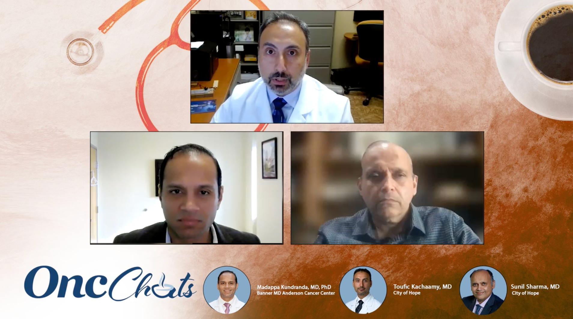 In this first episode of OncChats: Leveraging Immunotherapy in GI Malignancies, Toufic Kachaamy, MD, of City of Hope, Sunil Sharma, MD, of City of Hope, and Madappa Kundranda, MD, PhD, of Banner MD Anderson Cancer Center, discuss the potential for early detection multiomic assays and the work that still needs to be done to encourage their widespread use.