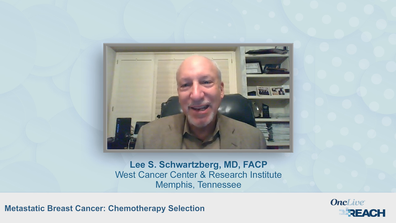 Metastatic Breast Cancer: Chemotherapy Selection