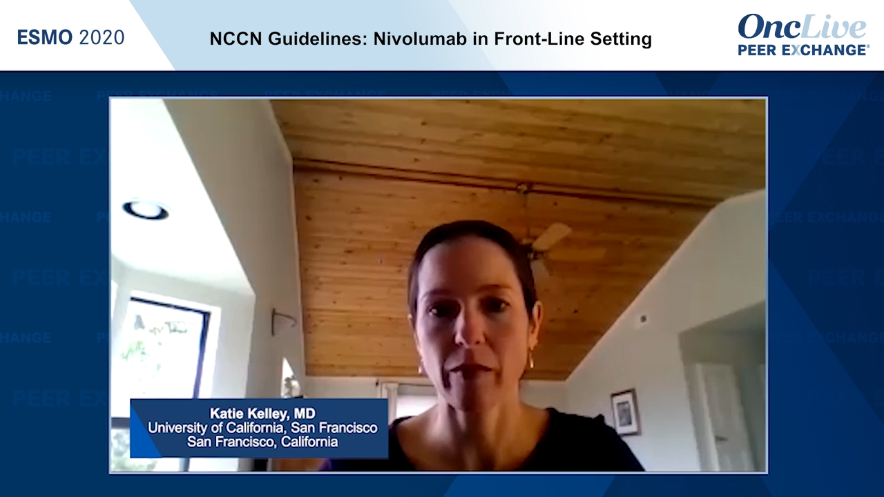 NCCN Guidelines: Nivolumab in Frontline Setting 