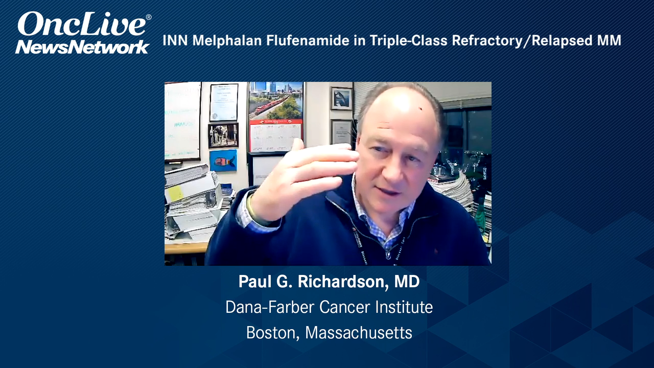 INN Melphalan Flufenamide in Triple-Class Refractory/Relapsed MM