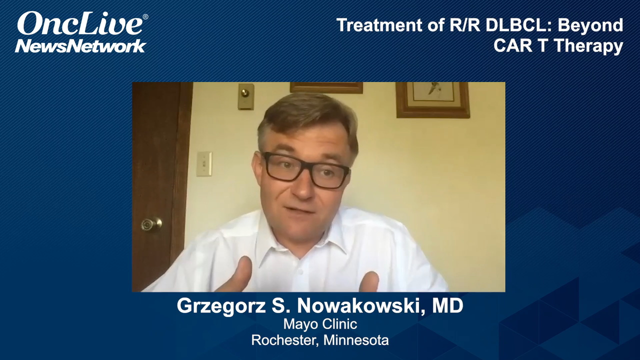 Treatment of R/R DLBCL: Beyond CAR T Therapy