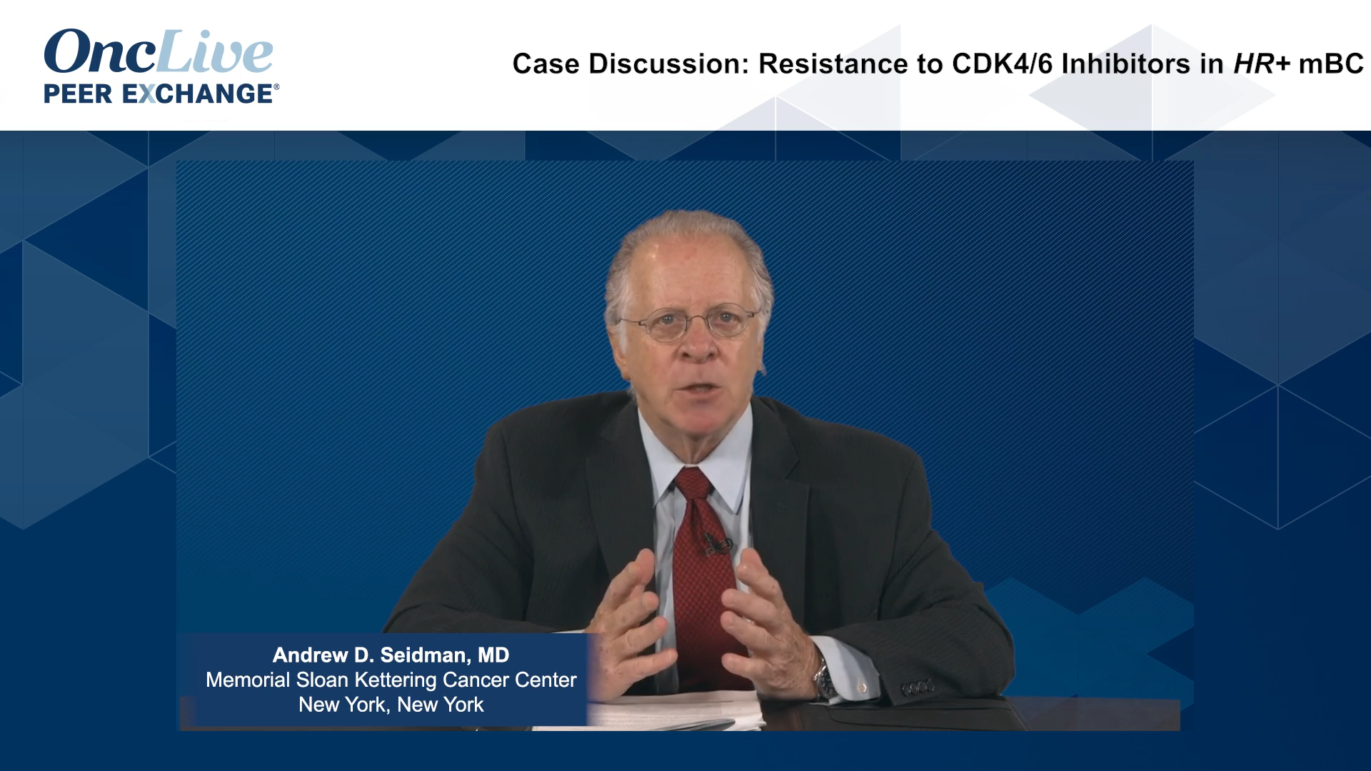 Case Discussion: Resistance to CDK4/6 Inhibitors in HR+ mBC