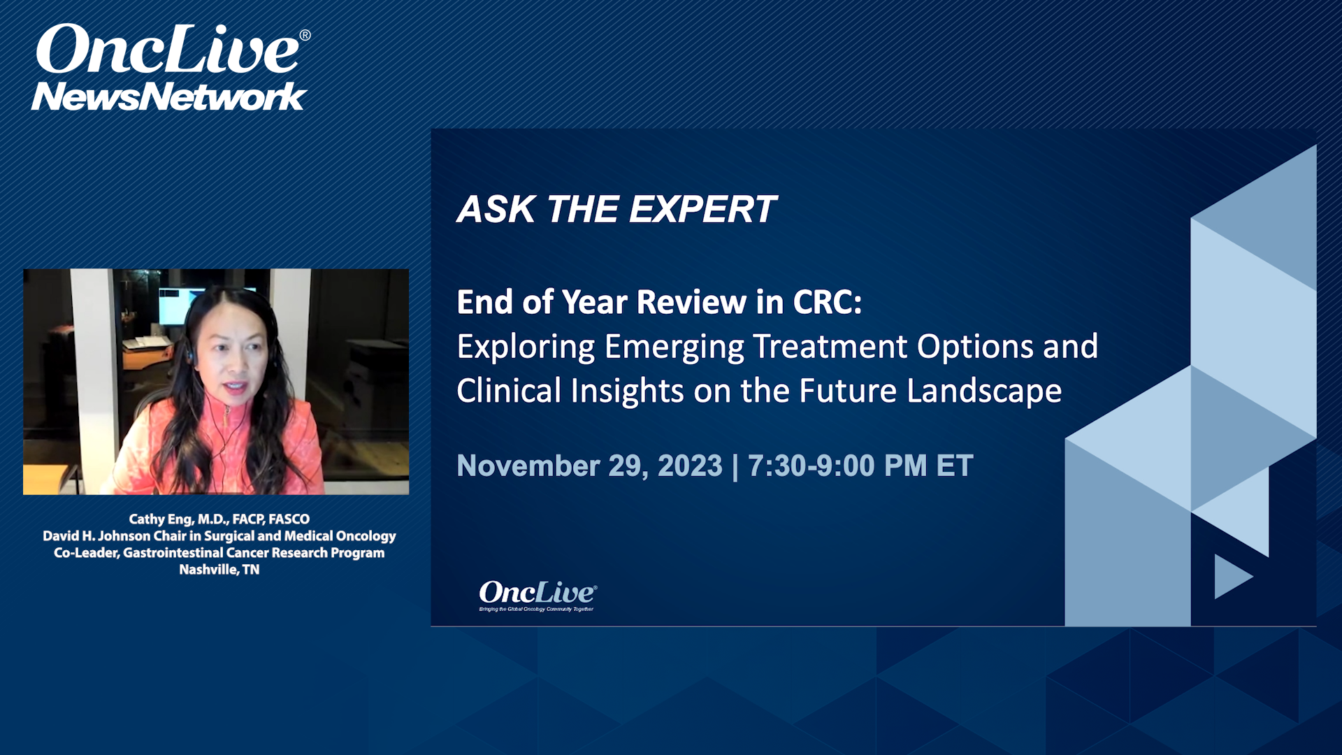 End of Year Review in CRC: Exploring Emerging Treatment Options and Clinical Insights on the Future Landscape