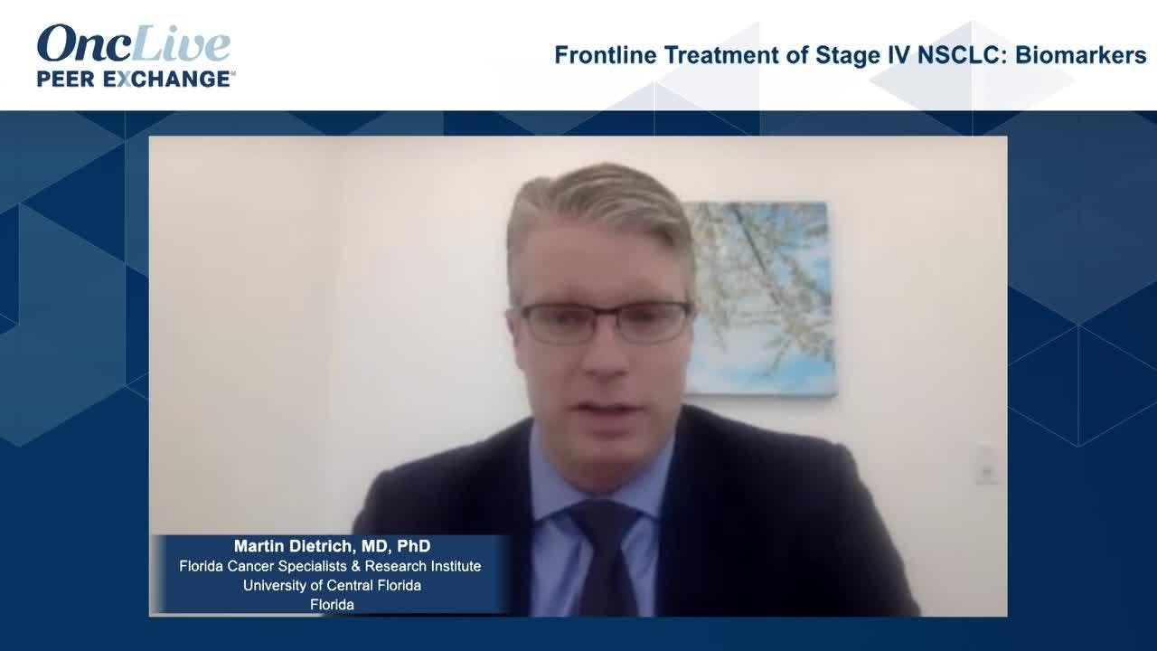Frontline Treatment of Stage IV NSCLC: Biomarkers 