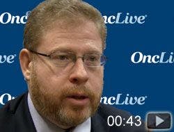Dr. Rosenberg on Frontline Immunotherapy Potential in Bladder Cancer
