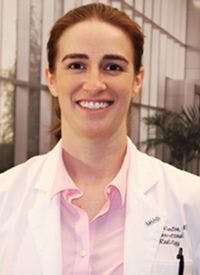 Mollie Meek, MD, director of the Division for Interventional Radiology, and the program director for the Interventional Residency and the Vascular-Interventional Radiology Fellowship, at the University of Arkansas for Medical Sciences