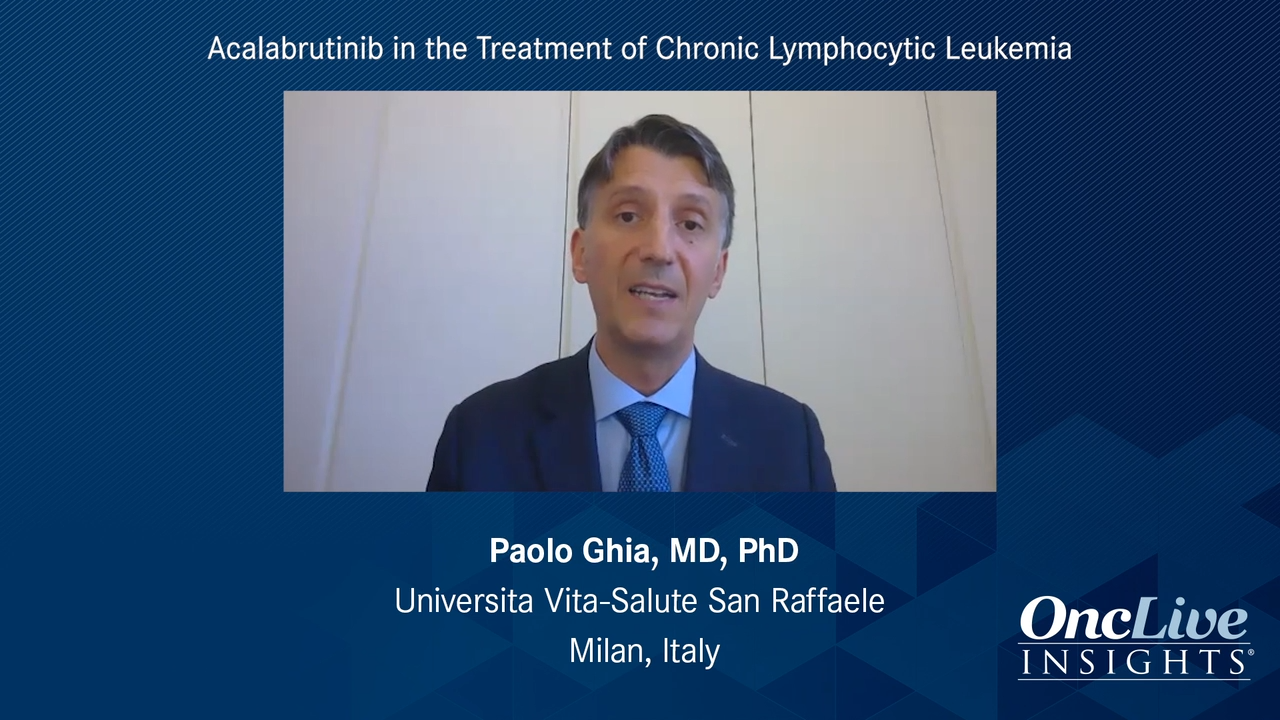 Acalabrutinib in the Treatment of Chronic Lymphocytic Leukemia