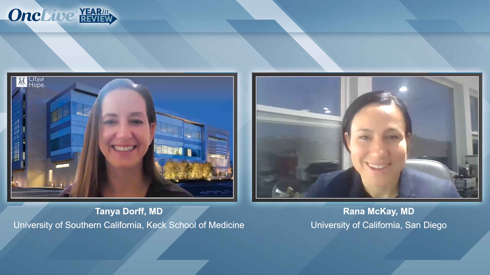 Tanya Dorff, MD, and Rana McKay, MD, experts on prostate cancer