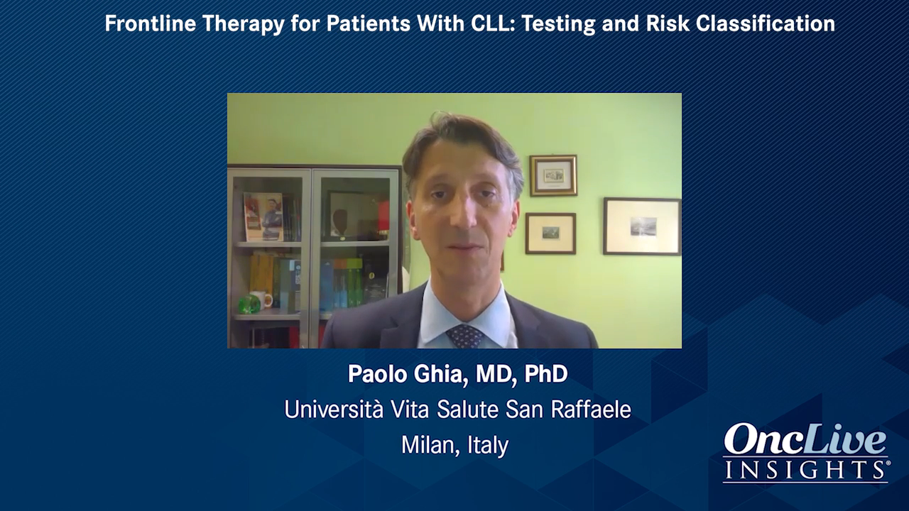 Frontline Therapy for Patients With CLL: Testing and Risk Classification