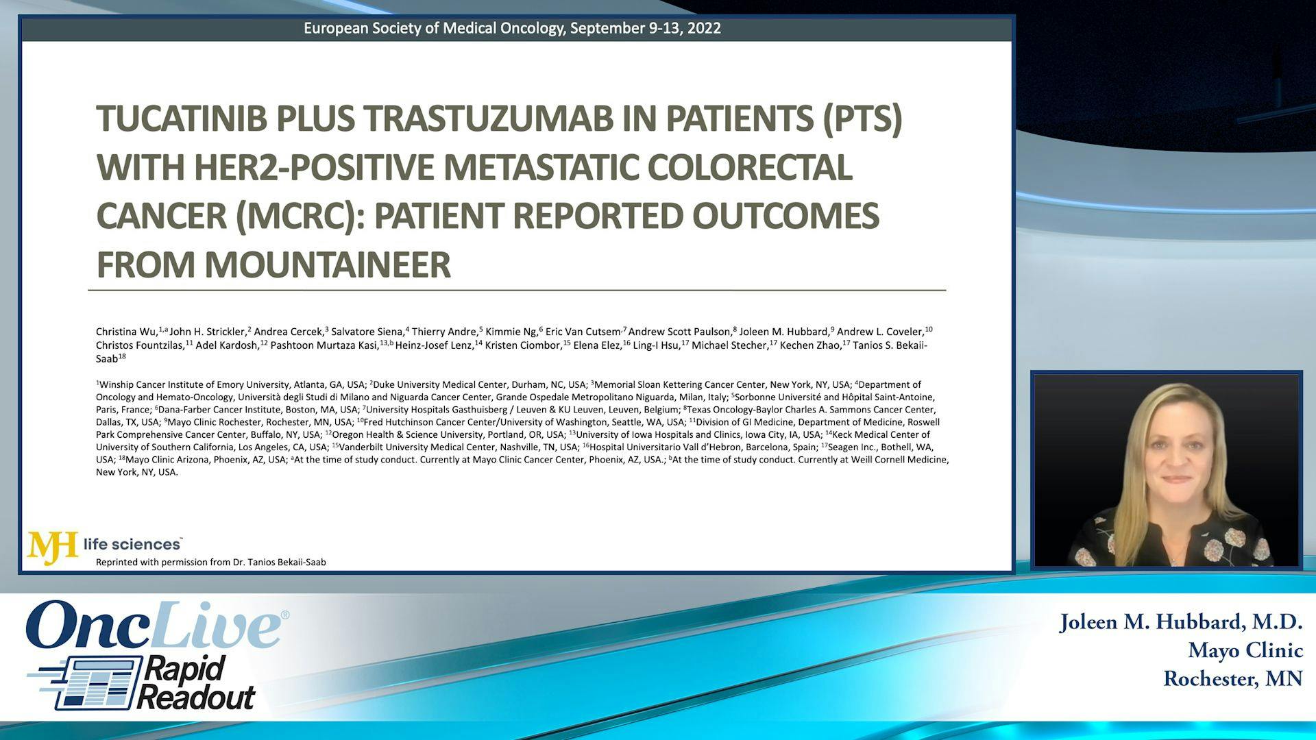Tucatinib plus trastuzumab in patients (pts) with HER2-Positive Metastatic Colorectal Cancer (mCRC): Patient Reported Outcomes from MOUNTAINEER
