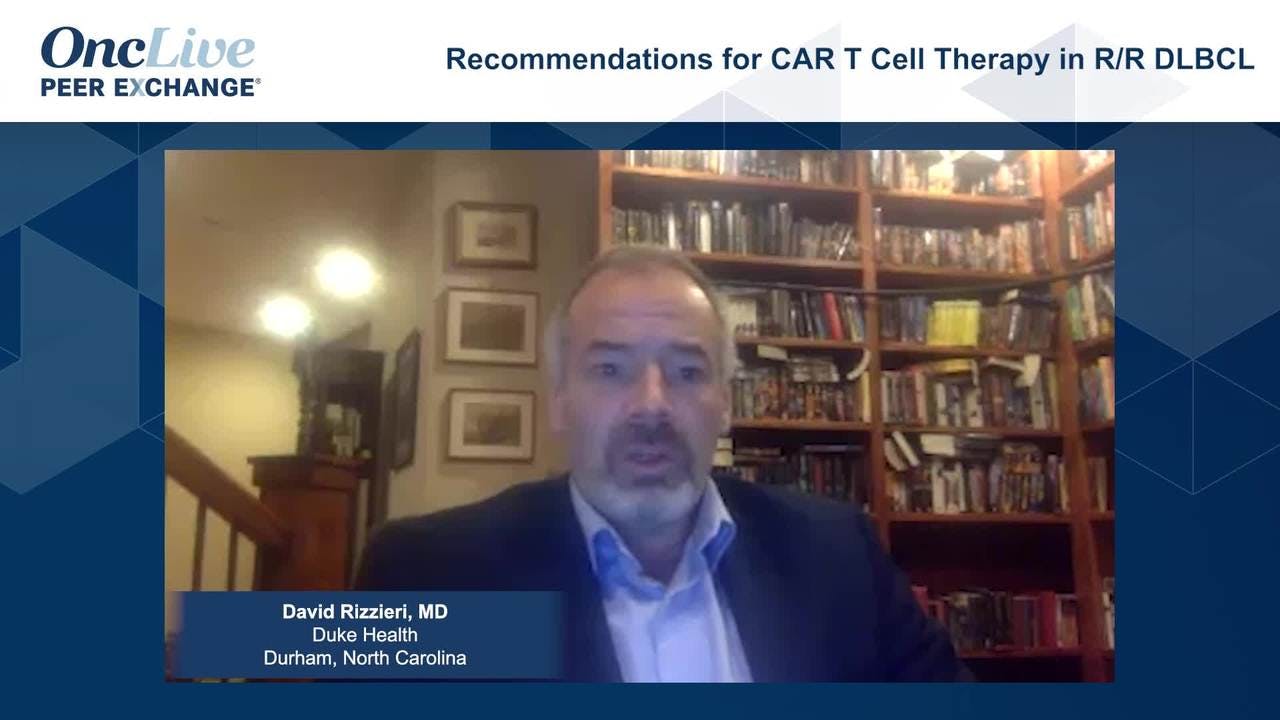 Recommendations for CAR T-Cell Therapy in R/R DLBCL