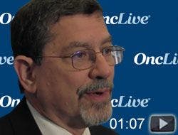 Dr. Carbone on Effectiveness of Different Lung Cancer Therapies