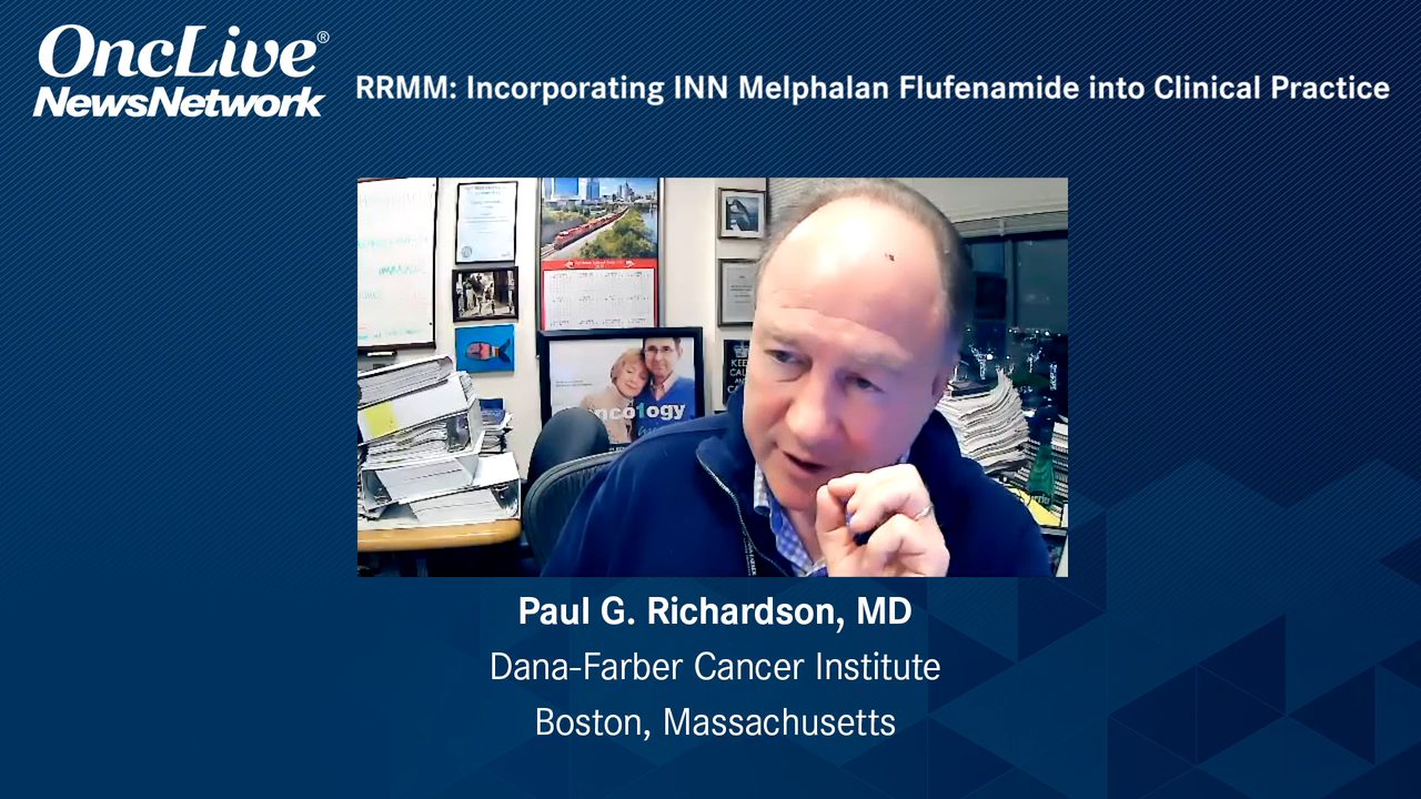 RRMM: Incorporating INN Melphalan Flufenamide Into Clinical Practice