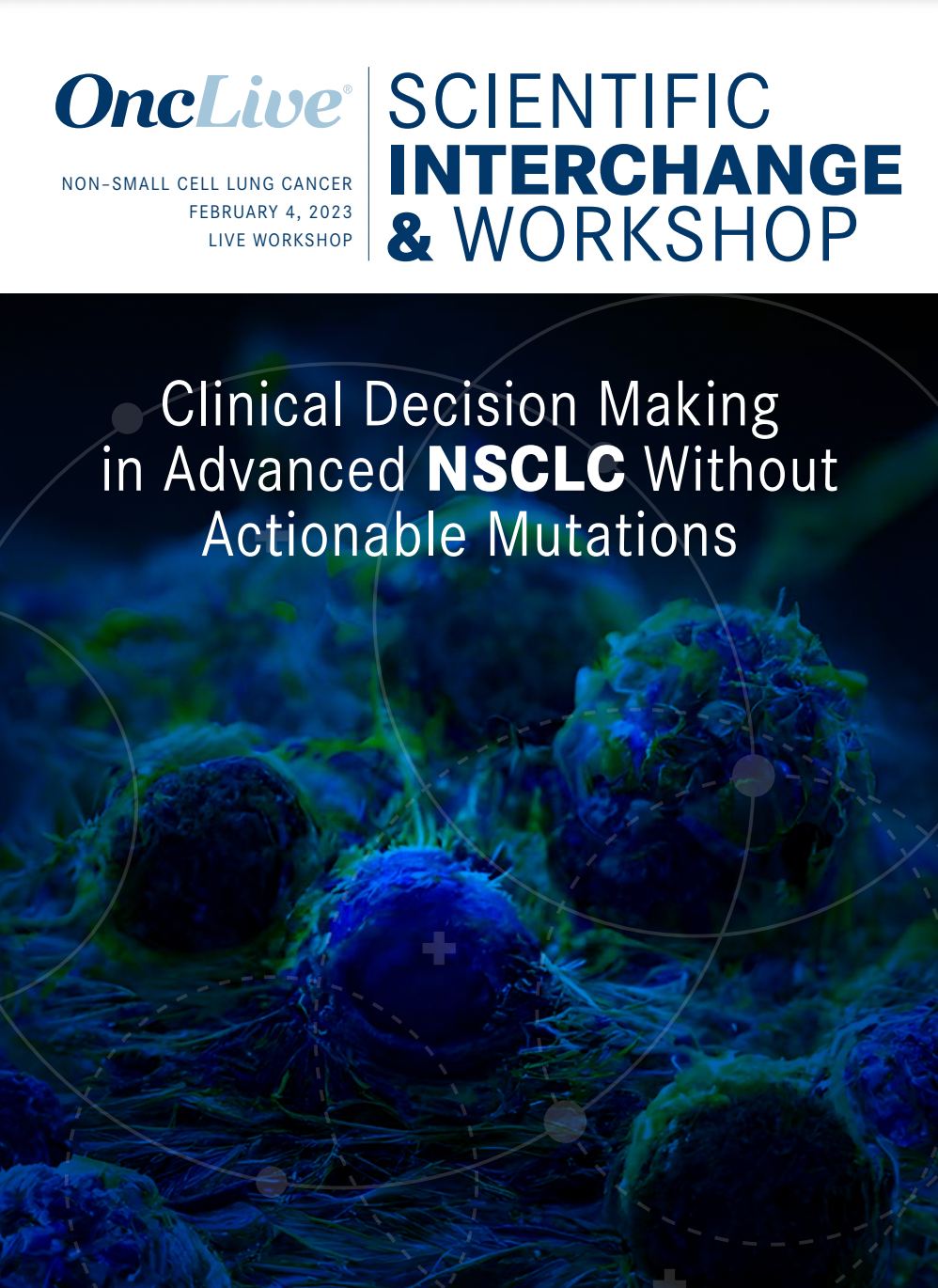 Clinical Decision Making in Advanced NSCLC without Actionable Mutations