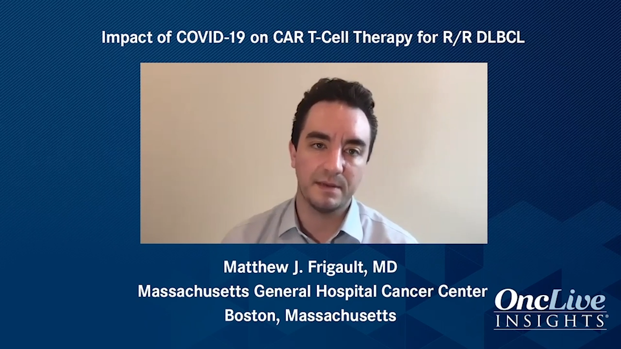 Impact of COVID-19 on CAR T-Cell Therapy for R/R DLBCL 