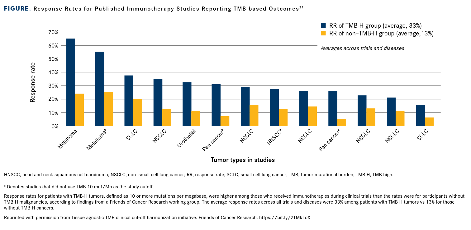 Response Rates for Published Immunotherapy Studies Reporting TMB-Based Outcomes