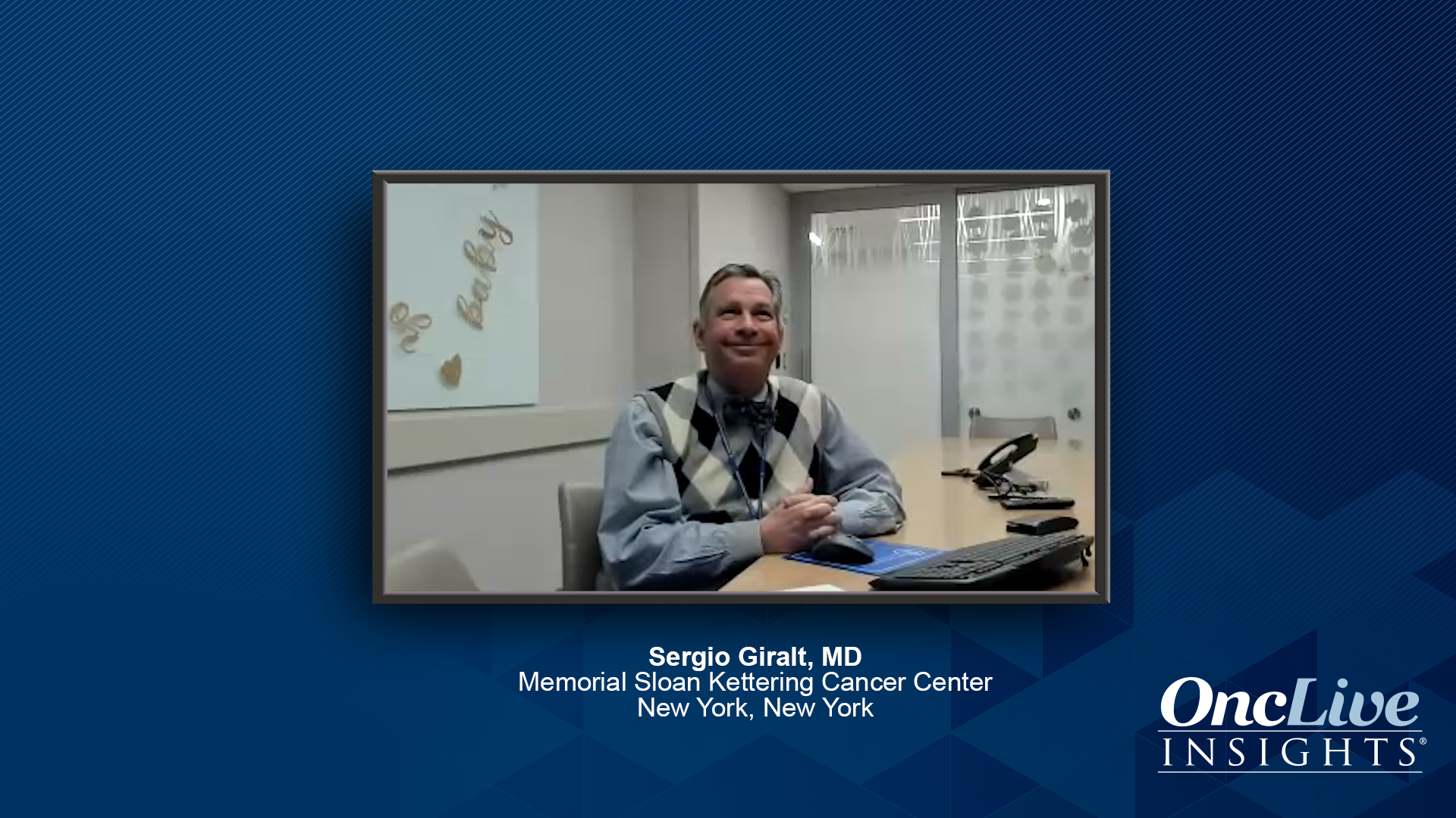 Sergio Giralt, MD, an expert on veno-occlusive disease